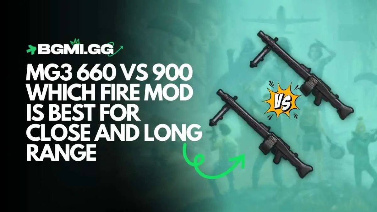 MG3 660 vs 900 Which Fire Mod Is Best For Close And Long Range