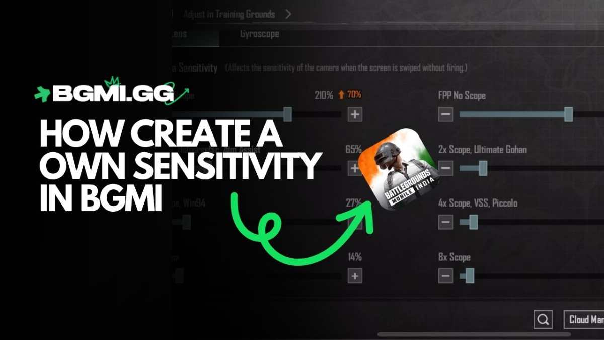 How Create A Own Sensitivity In Bgmi